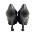 Load image into Gallery viewer, Balenciaga Black Leather Twist Drapy Pumps
