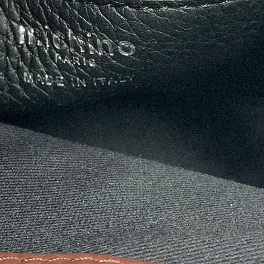 Michino Paris Brown Lutece Mini Taurillons Calfskin Leather Satchel