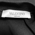 Load image into Gallery viewer, Valentino Black Viscose Knit Sweater with Sheer Silk Chiffon Sleeves
