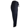 Load image into Gallery viewer, TWP Black Ankle Tie Detail Cropped Wool Stretch Pants
