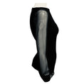 Load image into Gallery viewer, Valentino Black Viscose Knit Sweater with Sheer Silk Chiffon Sleeves
