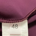 Load image into Gallery viewer, Chiara Boni La Petite Robe Eggplant Purple One Purple Nylon Stretch Cocktail Dress
