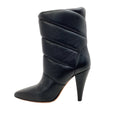 Load image into Gallery viewer, IRO Black Quilted Leather Motta Boots
