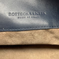 Load image into Gallery viewer, Bottega Veneta Navy Blue Intrecciato Woven Leather Top Handle Leather Briefcase with Removable Strap
