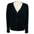 Load image into Gallery viewer, Akris Punto Black Boucle Wool Knit Cardigan Sweater
