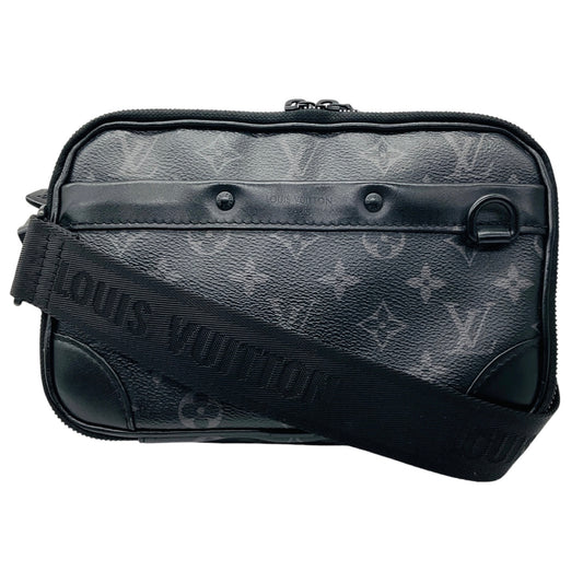 Louis Vuitton Black Monogram Canvas Alpha Messenger Bag