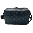 Load image into Gallery viewer, Louis Vuitton Black Monogram Canvas and Leather Alpha Messenger Bag
