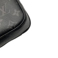 Load image into Gallery viewer, Louis Vuitton Black Monogram Canvas and Leather Alpha Messenger Bag
