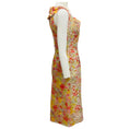 Load image into Gallery viewer, Christian Lacroix Vintage Pastel Multi Floral Silk Chiffon Cocktail Dress
