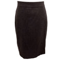 Load image into Gallery viewer, Loro Piana Dark Purple Cashmere and Silk Skirt
