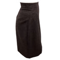 Load image into Gallery viewer, Loro Piana Dark Purple Cashmere and Silk Skirt
