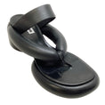 Load image into Gallery viewer, Jil Sander Black Leather Padded Platform Sandals
