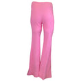 Load image into Gallery viewer, Patou Begonia Pink Flared Cotton-Blend Tweed Trousers
