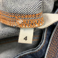 Load image into Gallery viewer, Ulla Johnson Dark Wash Stitch Detail Denim Jeans
