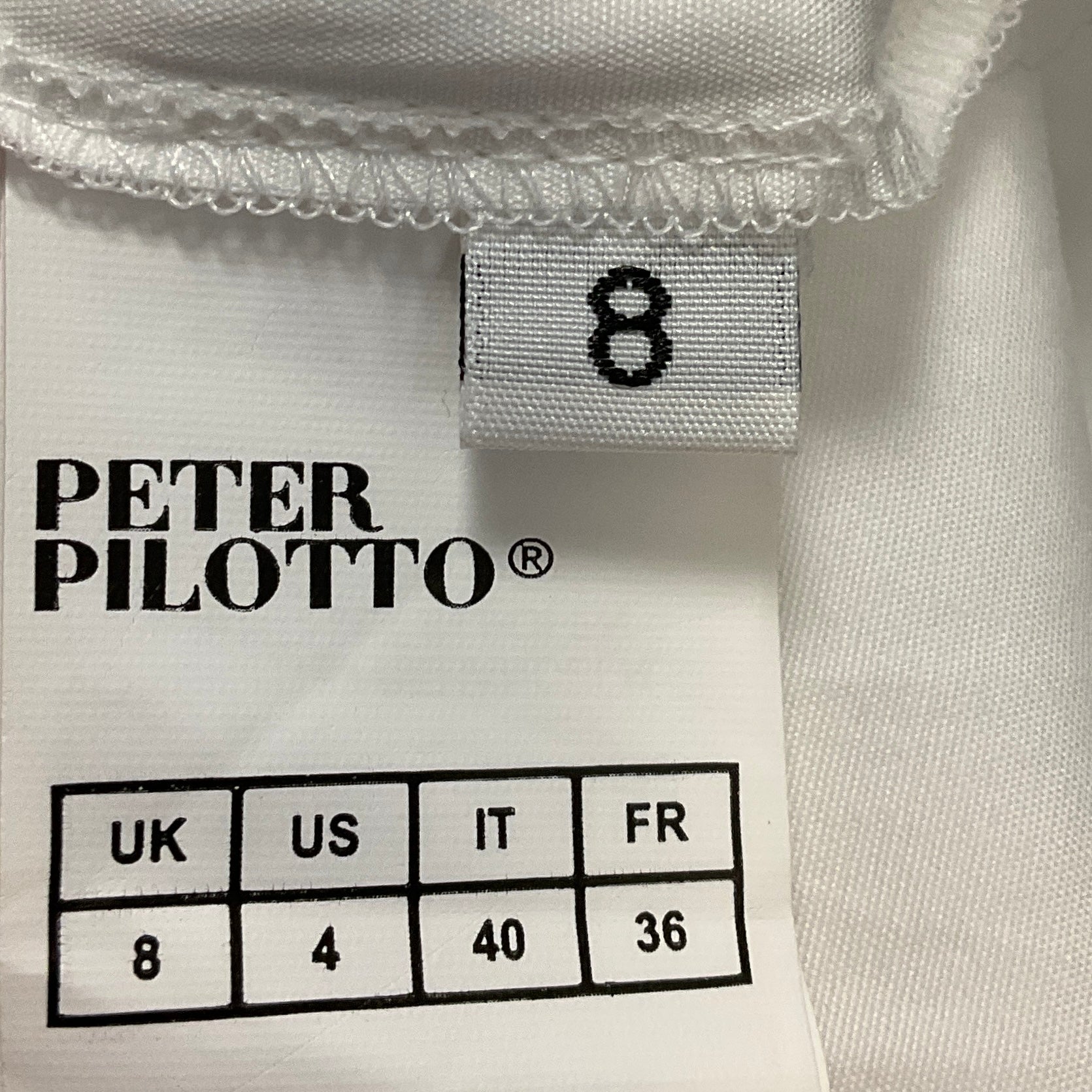 Peter Pilotto White Cold Shoulder Cotton Midi Dress