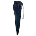 Load image into Gallery viewer, Ulla Johnson Dark Wash Stitch Detail Denim Jeans
