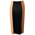 Load image into Gallery viewer, Proenza Schouler White Label Black / Peach Pleated Midi Skirt
