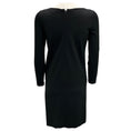 Load image into Gallery viewer, Ralph Lauren Black Label Black Lambskin Leather Trimmed Jersey Dress
