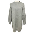 Load image into Gallery viewer, Prada Light Heather Grey Long Sleeved Cashmere Knit Crewneck Dress
