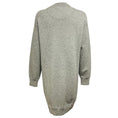 Load image into Gallery viewer, Prada Light Heather Grey Long Sleeved Cashmere Knit Crewneck Dress
