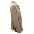 Load image into Gallery viewer, Escada Taupe Faux Leather Trimmed Wool Blazer
