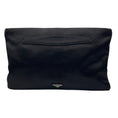 Load image into Gallery viewer, Prada Black Raso Ricamo Embellished Satin Pochette / Clutch
