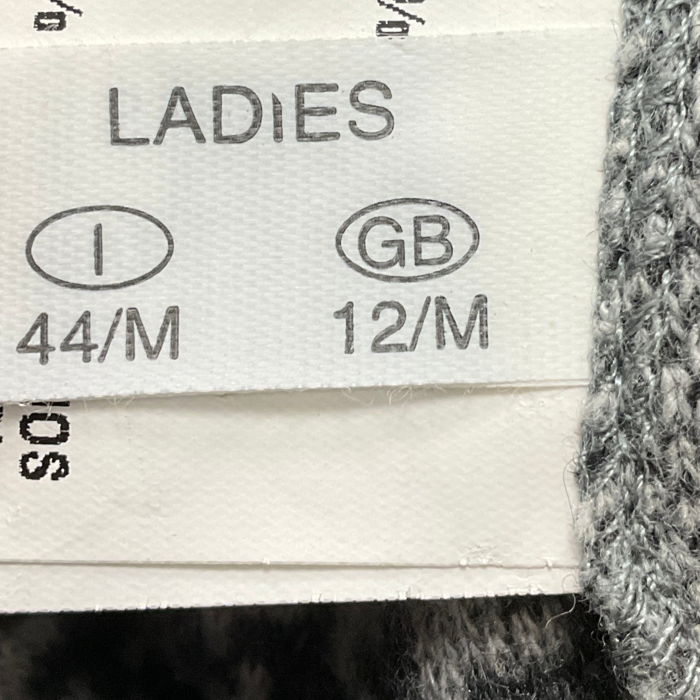 Fabiana Filippi Grey Monili Bead Embellished Two Tone Cashmere Knit Pullover Sweater