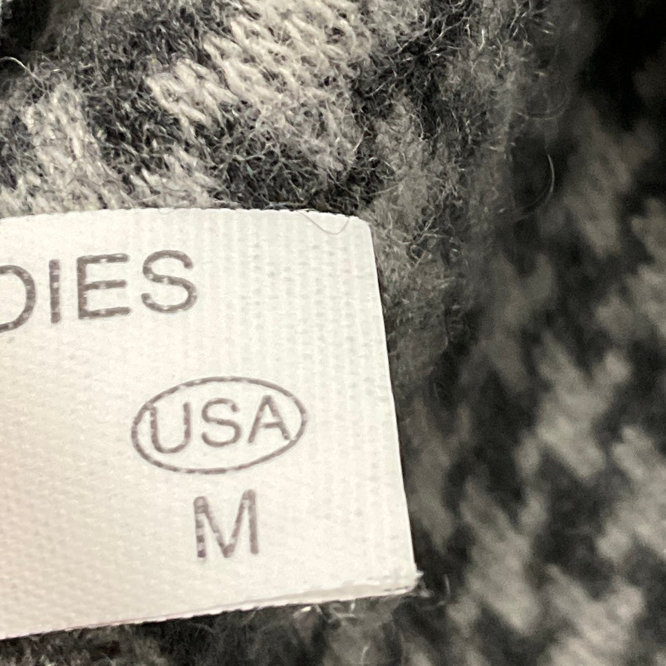 Fabiana Filippi Grey Monili Bead Embellished Two Tone Cashmere Knit Pullover Sweater