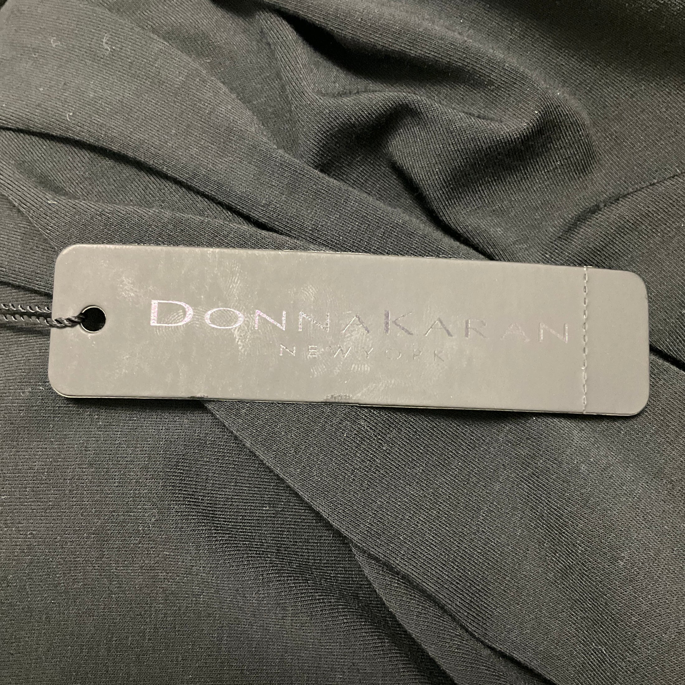 Donna Karan Black Essential Jersey Infinity System Dress