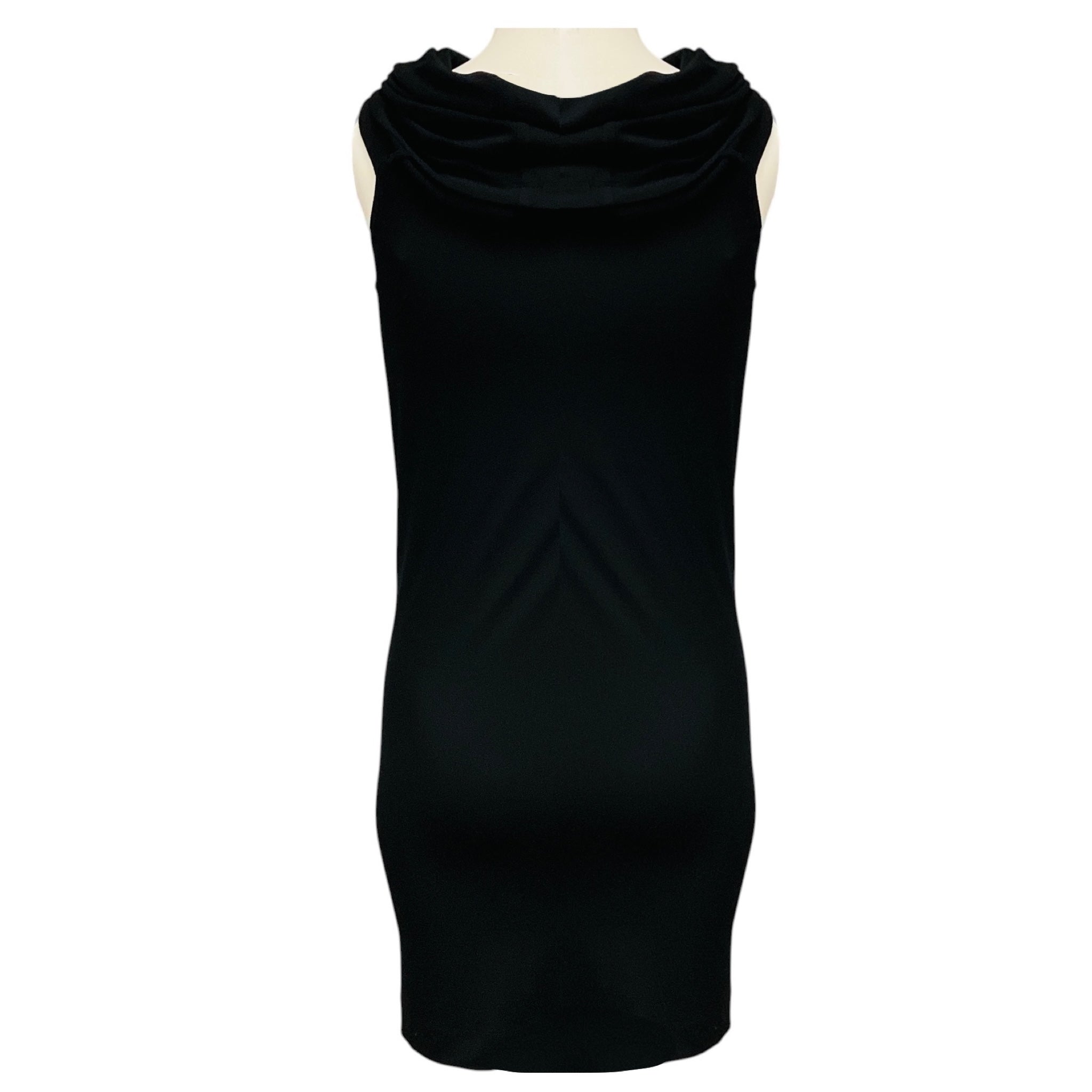 Donna Karan Black Essential Jersey Infinity System Dress