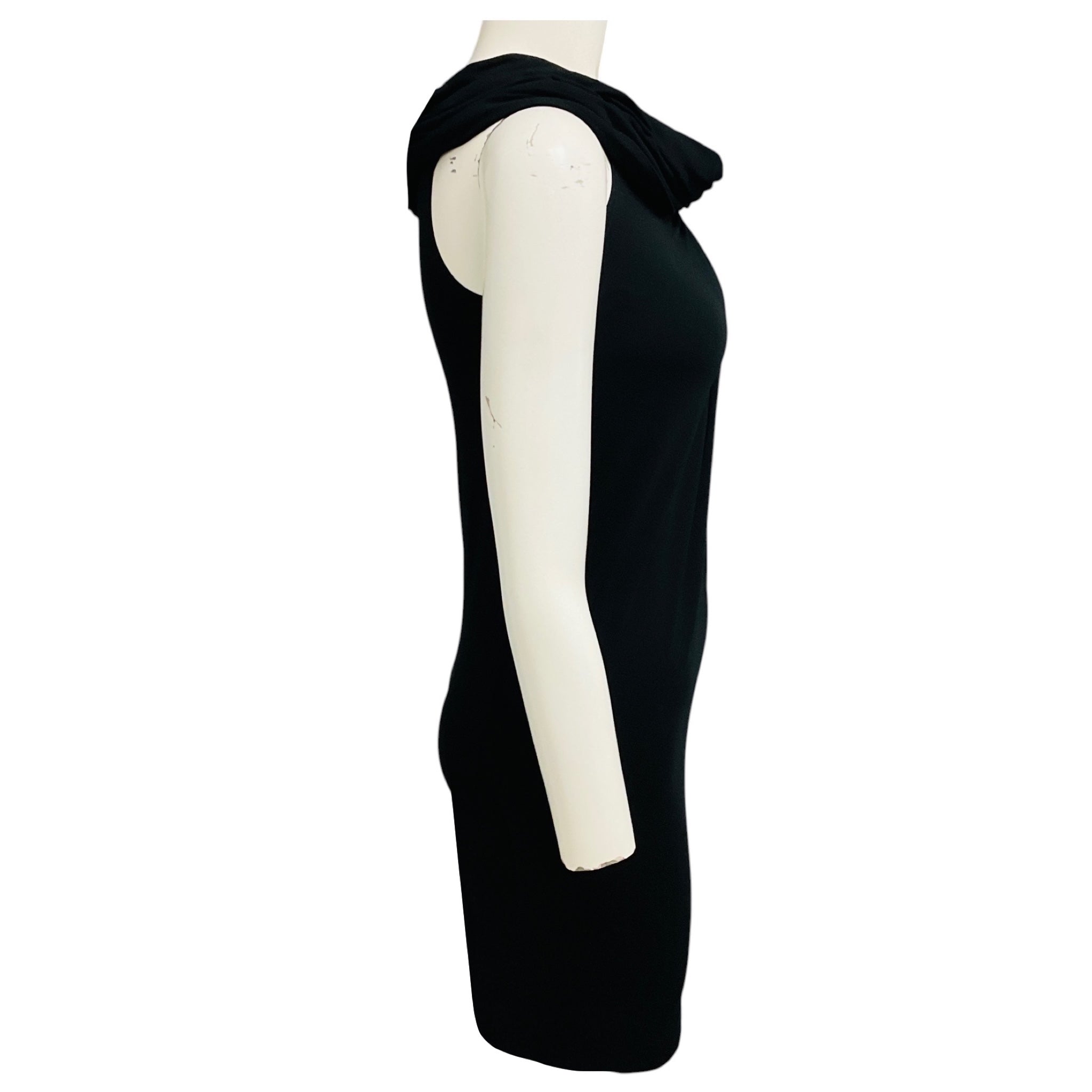 Donna Karan Black Essential Jersey Infinity System Dress