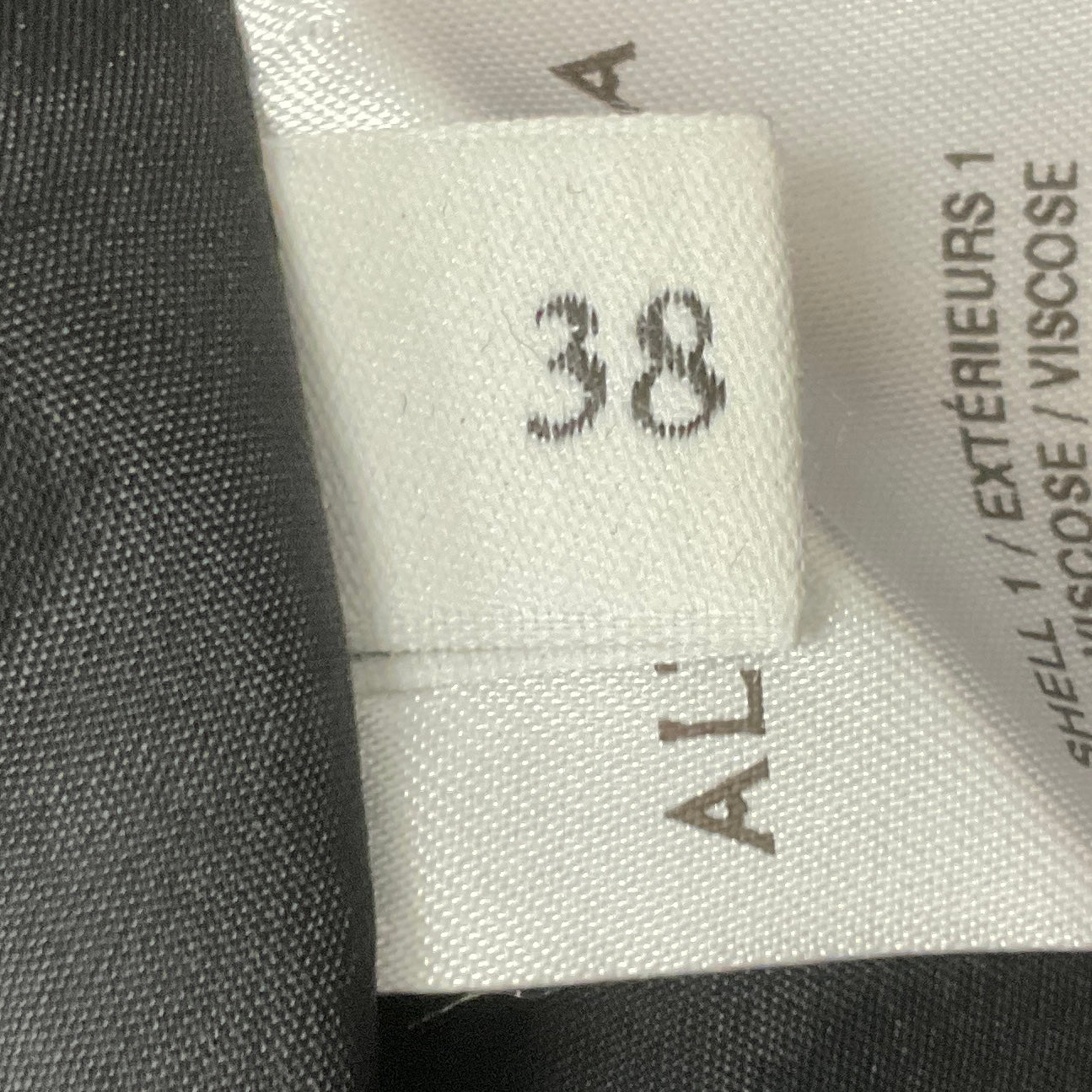 Altuzarra Black / Gold Hardware Lace Up Cocktail Dress