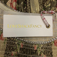 Load image into Gallery viewer, LoveShackFancy Gold Metallic Midnight Ruby Smocked Mini Greenwich Dress
