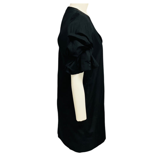 Victoria by Victoria Beckham Black Cotton Shirting Dress