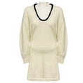 Load image into Gallery viewer, Alexis Cream Colby Fitted Wool Knit Mini Dress
