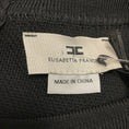 Load image into Gallery viewer, Elisabetta Franchi Black / Gold Chain Detail Viscose Knit Mini Dress
