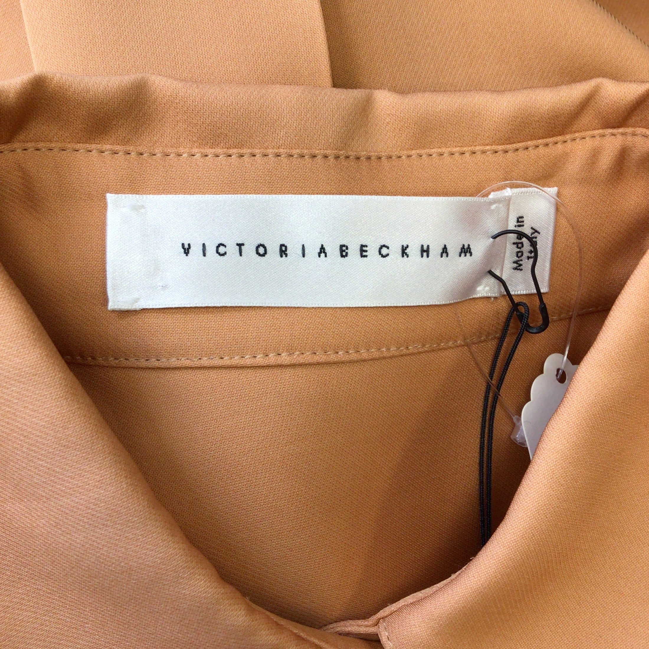 Victoria Beckham Nude Slash Back Men's Shirt