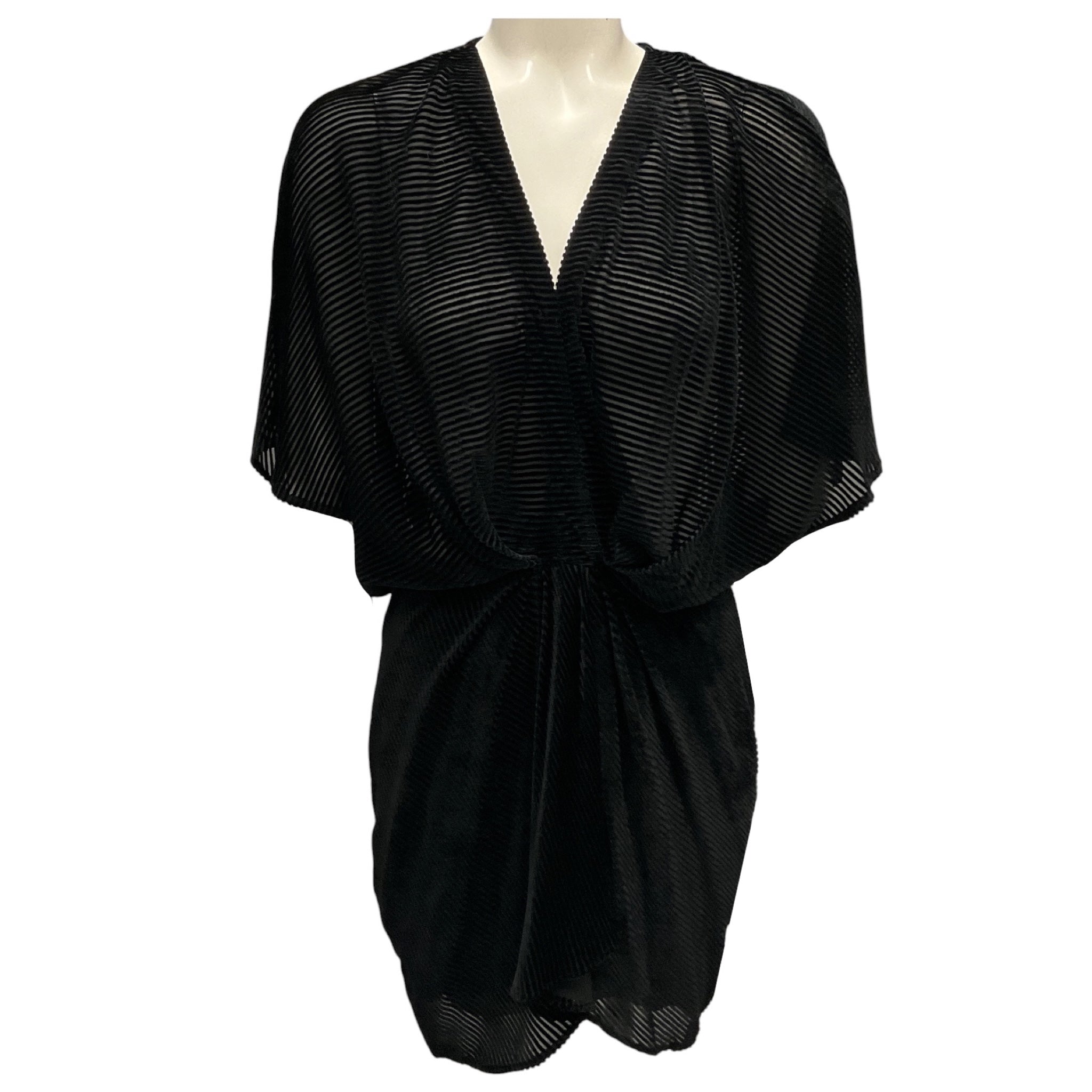 IRO Black Zely Mini Dress