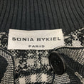 Load image into Gallery viewer, Sonia Rykiel Black / White Embellished Gingham Knit Jacket
