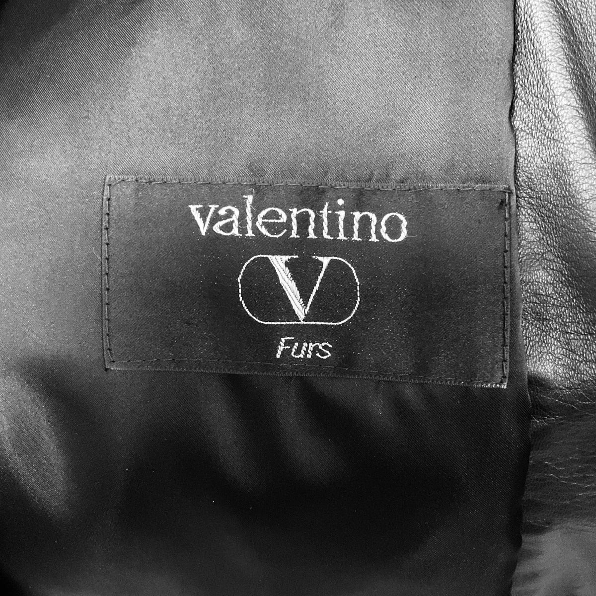 Valentino Furs Dark Purple / Blue Zip Front Mink Fur Jacket