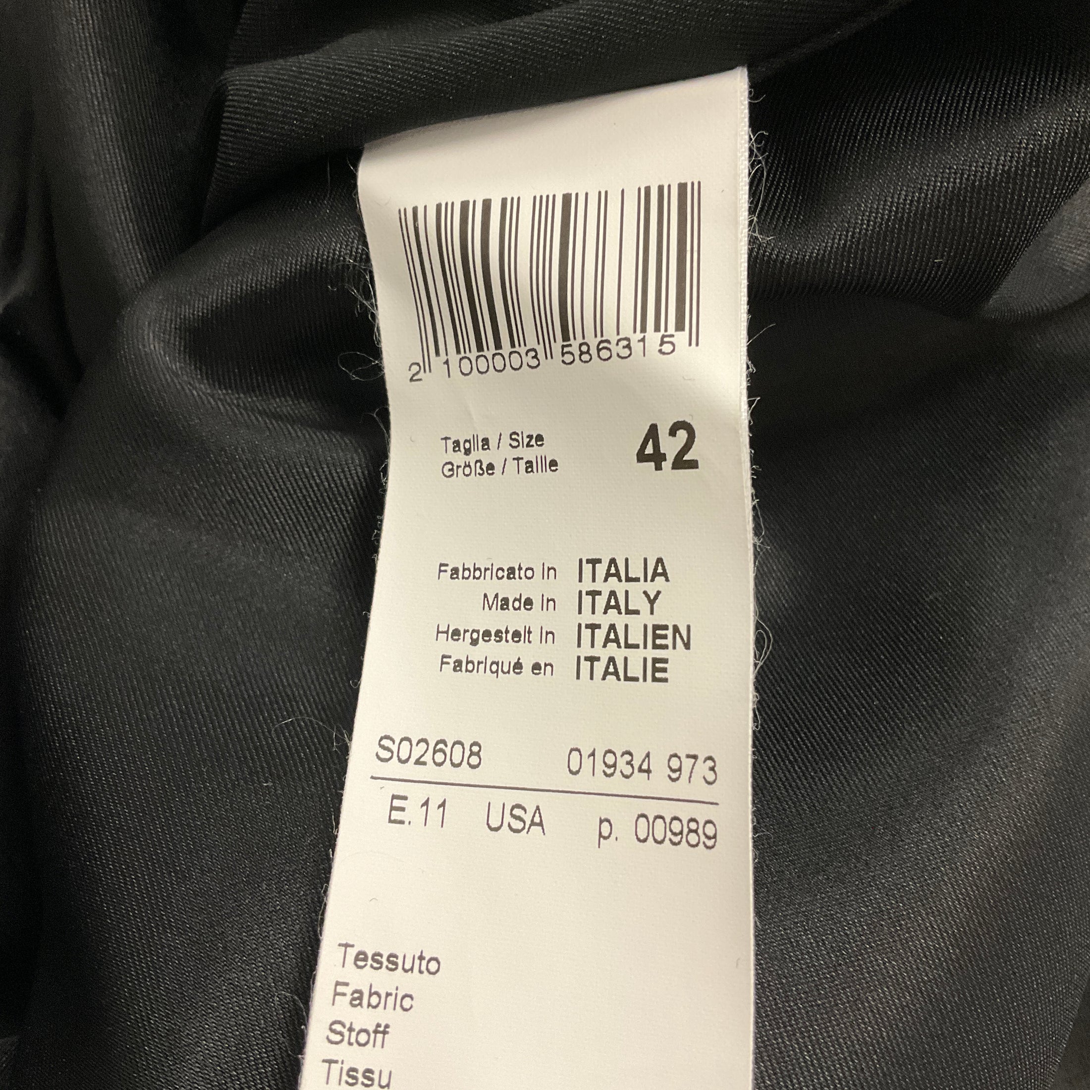 Peserico Dark Sapphire Grey Two Way Stretch Technical Double Fabric Sheath Dress