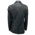 Load image into Gallery viewer, Jil Sander Black Reversible Two-Button Lambskin Leather and Techno Blazer
