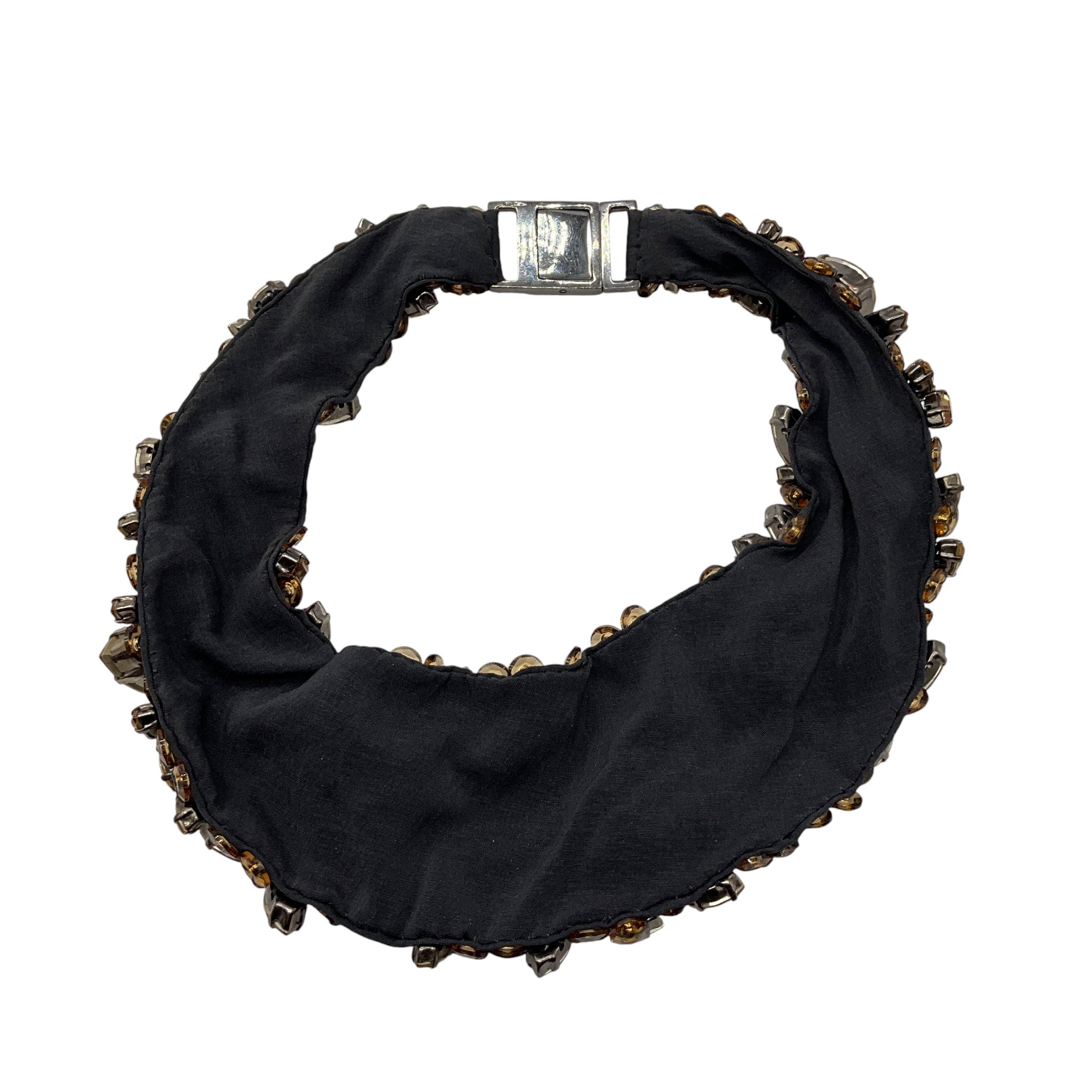 Brunello Cucinelli Amber Stone Choker Necklace