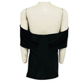 Load image into Gallery viewer, Toteme Black Off-Shoulder Evening Top

