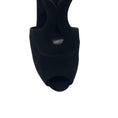 Load image into Gallery viewer, Hermes Black Suede Caged Open Toe Ankle Booties
