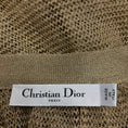 Load image into Gallery viewer, Christian Dior Gold Metallic Frayed Mesh Maxi Skirt
