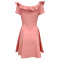 Load image into Gallery viewer, Alexander McQueen Pink Anemone Ruffled Off The Shoulder Dress
