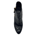 Load image into Gallery viewer, Tom Ford Black Python Skin Leather Ankle Boots
