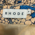 Load image into Gallery viewer, Rhode Beige Moisaic Bloom Tessa Floral Printed Puff Sleeve Cotton Midi Dress
