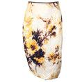 Load image into Gallery viewer, Kwaidan Editions Beige Multi Crinkled Satin Skirt
